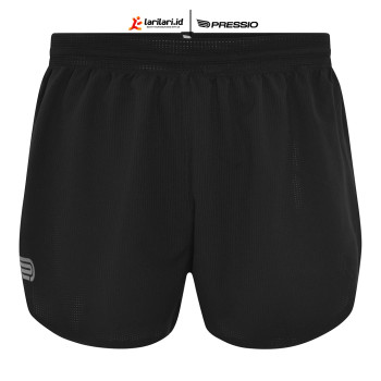 PRESSIO - Men - Elite 3" Short - Black Silver